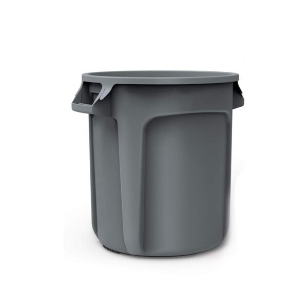 Heavy-Duty Round Trash/Garbage Can, 10-Gallon